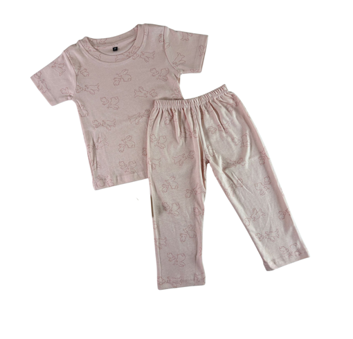 Blush Flutter Butterfly Co-ord Pants Set