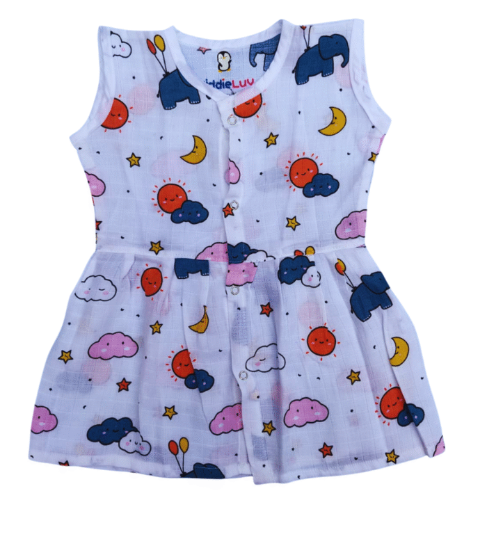 Elephant Dreams Muslin Frock
