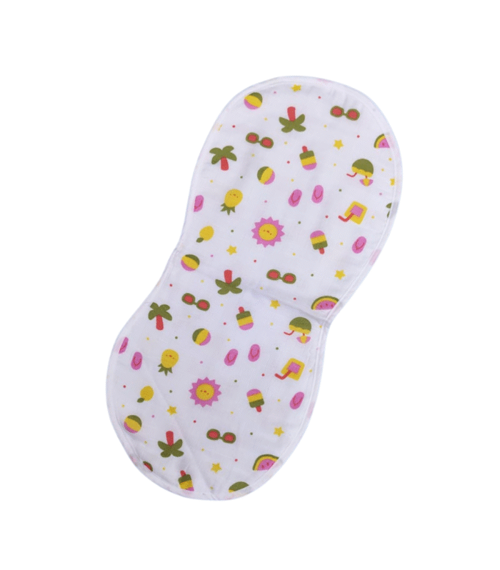Tropical Sunshine 6-Layer Muslin Burp Cloth