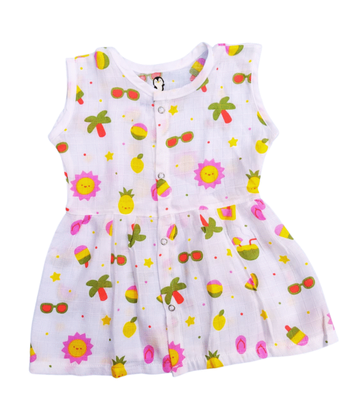 Sunny Smiles Muslin Frock