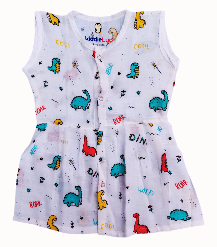 Muslin Frock – Dino Roar