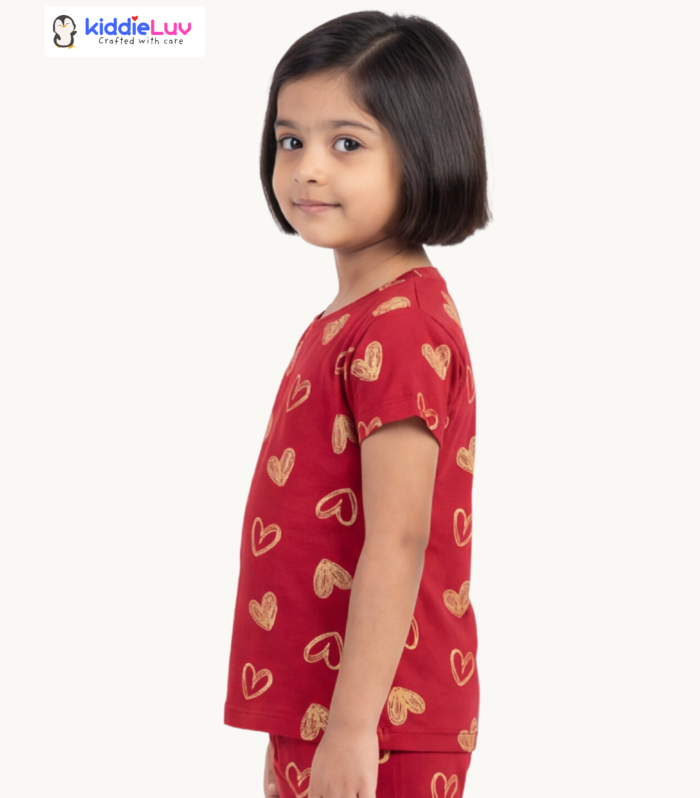 Co-ord Pants set - Doodle Hearts