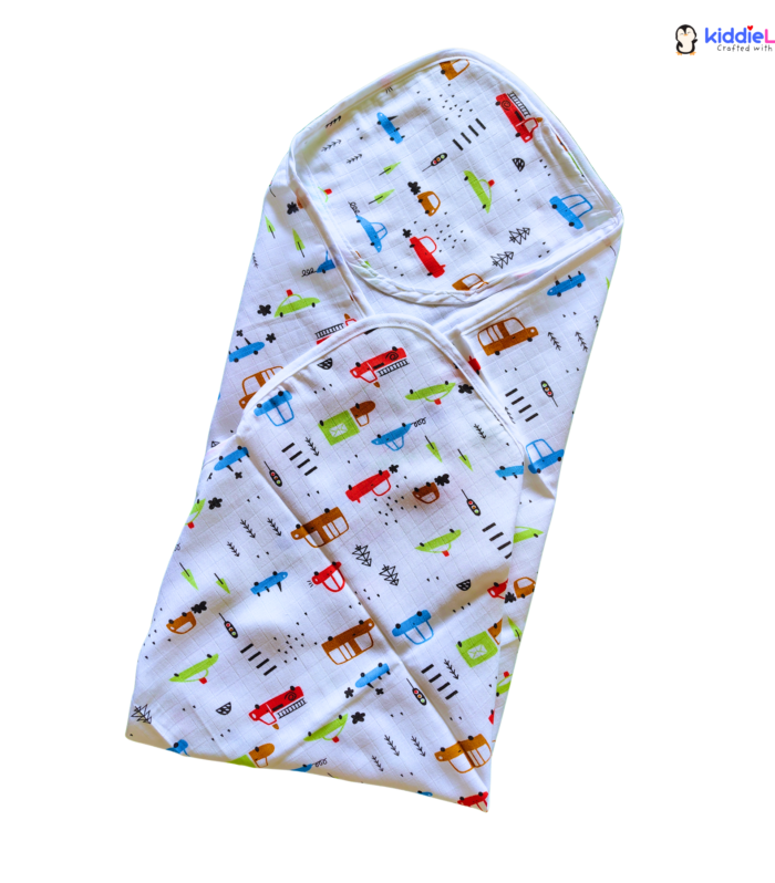 Service Vehicles- 4 layered Hooded Towels